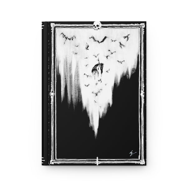 The Ravens Call Her. Hardcover Journal Matte. Gothic spell book - Lined Journal
