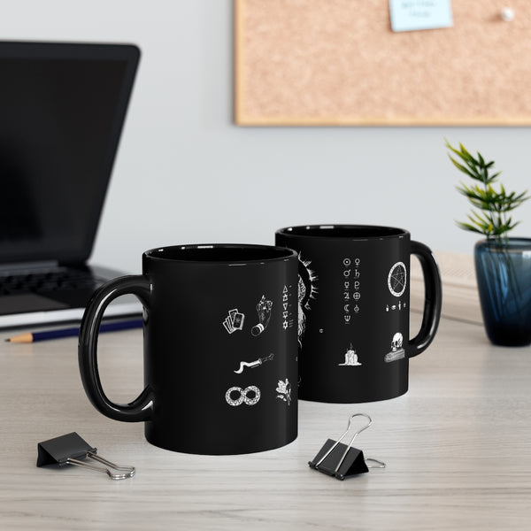Her deadly desires mug - 11oz Black Mug