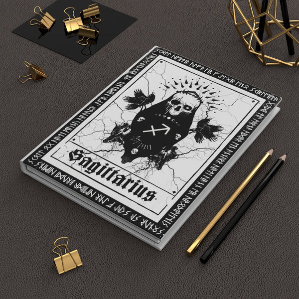 Sagittarius. Spell and magic journal. Star sign - Hardcover Journal Matte. The shadow warlock. Lined journal. Artistic, story, Spell craft.