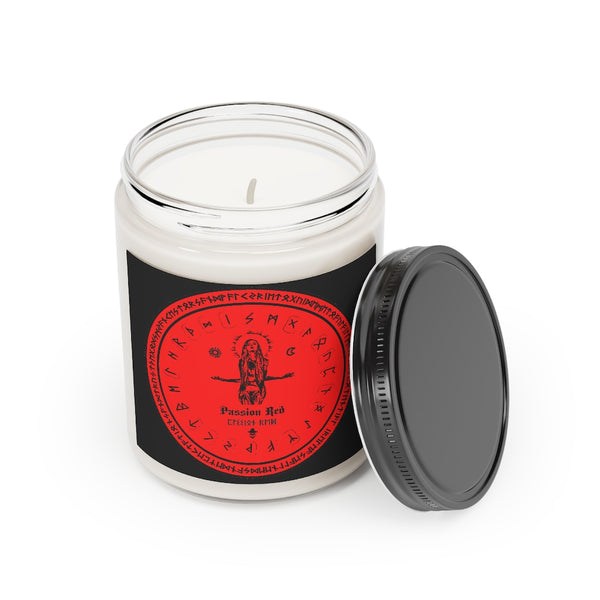 Spell Candle - Passion Red - Aromatherapy Spell craft Candles, 9oz. Witchcraft. ritual. Dark magic.