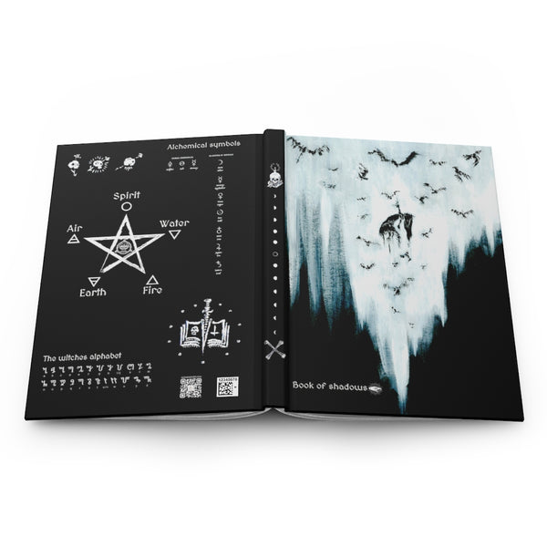 Book of shadows - Hardcover Journal Matte. The ravens call her