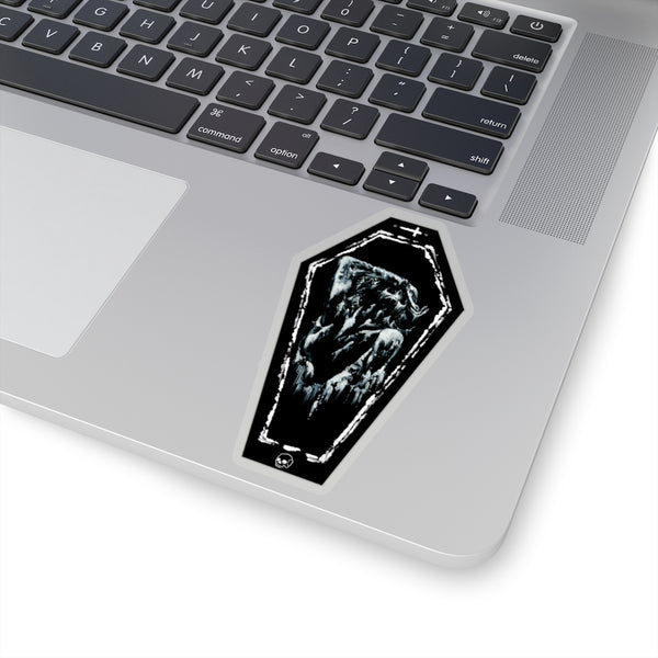 Her screams of pain - Kiss-Cut Stickers