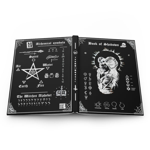 Book of shadows - Hardcover Journal Matte. Her deadly desire.