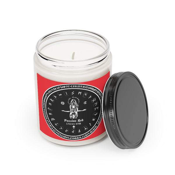 Spell Candle - Passion Red - Aromatherapy Spell craft Candles, 9oz. Witchcraft. ritual. Dark magic.