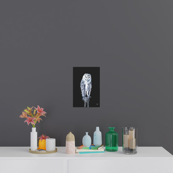 Silent Owl - Fine Art Posters. Wall art. Painting. Artwork