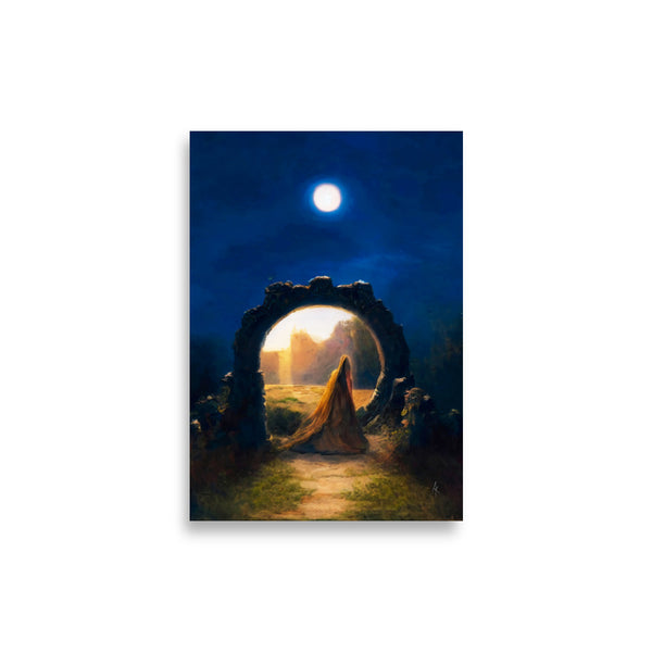 Rebirth. Path and place.  Art Print