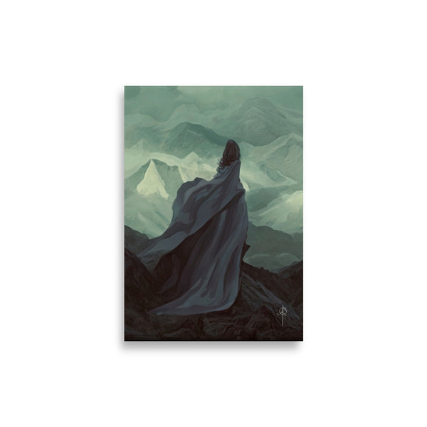 Her Journey awaits. Art print.