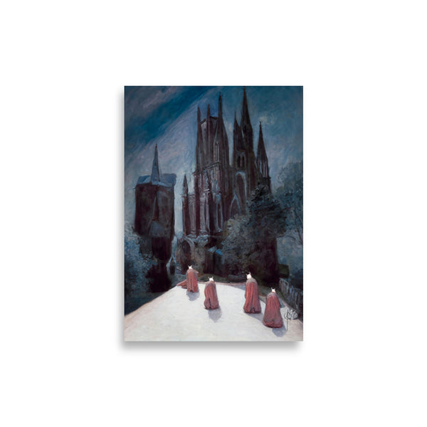 Sinners chapel. Art print.