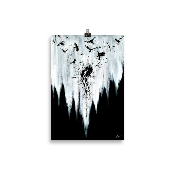 Her calling to Valhalla. Wall art