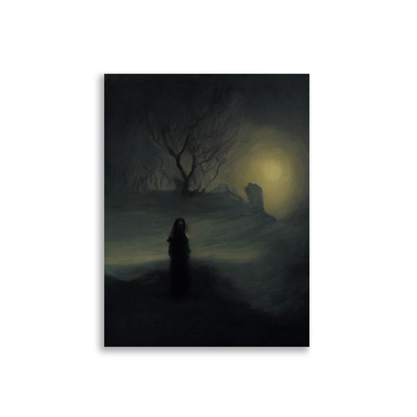 The widow witch. Art print