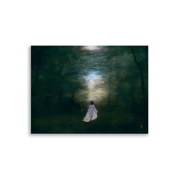 The wandering forest princess. Art print