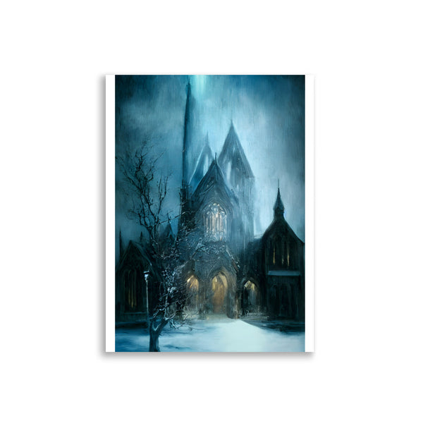 Lord from above. High Quality Art print, poster. Original oil painting, Hand painted Landscape Art