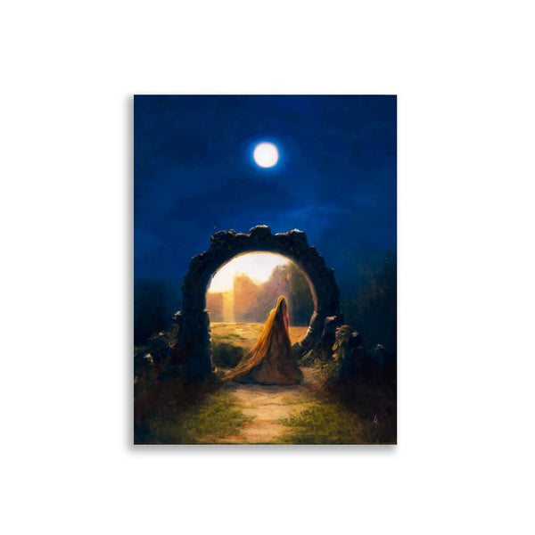 Rebirth. Path and place.  Art Print