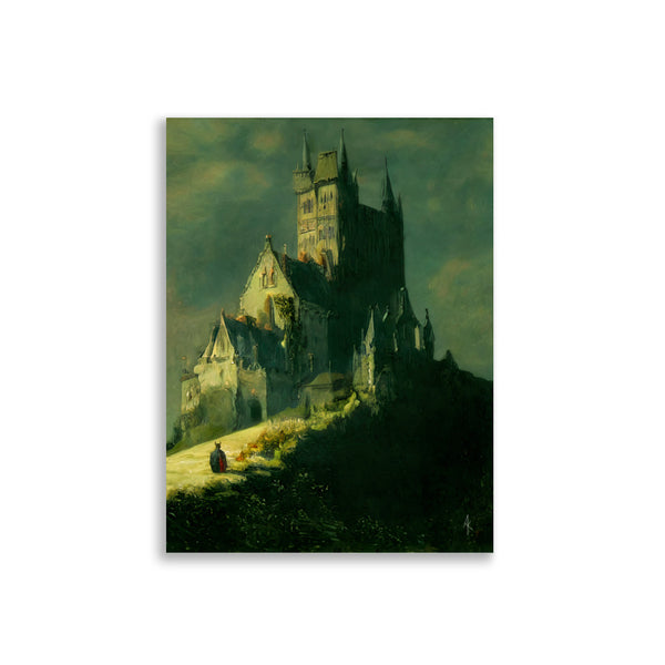 Devil's Greencastle ⸸. Art print.