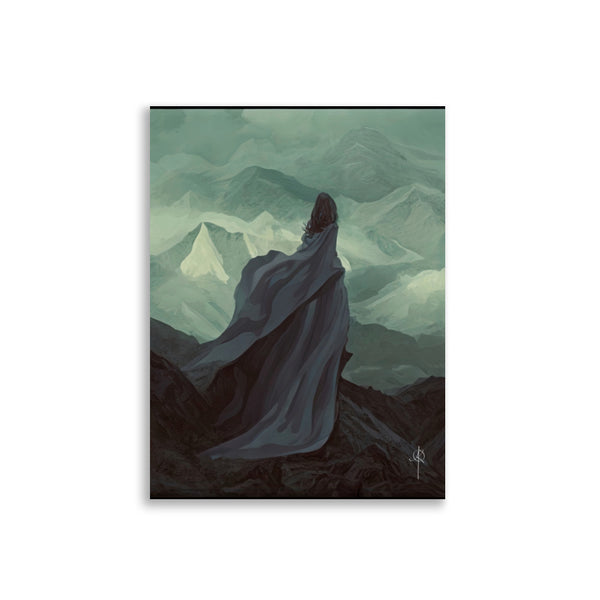 Her Journey awaits. Art print.