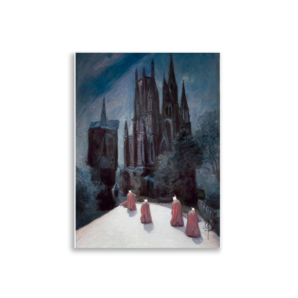 Sinners chapel. Art print.