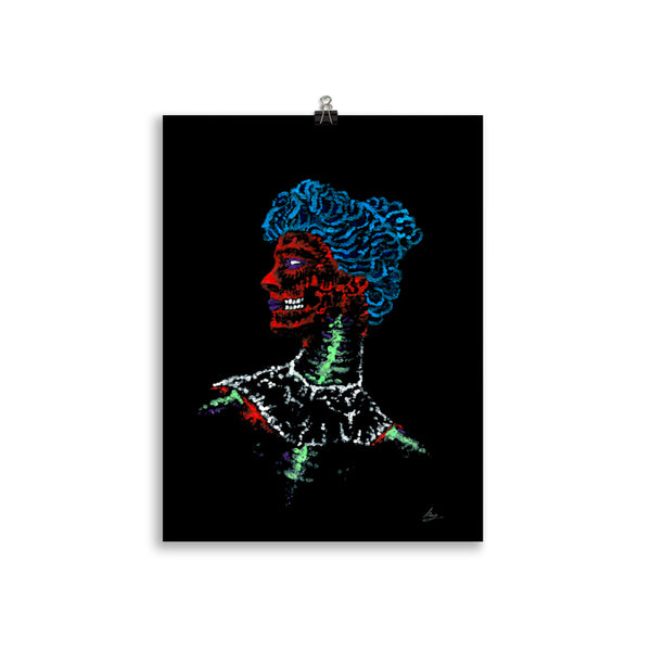 Death or surrender. Scatter brain Ser. No.2 - Wall art