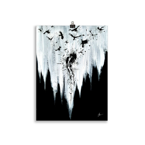 Her calling to Valhalla. Wall art