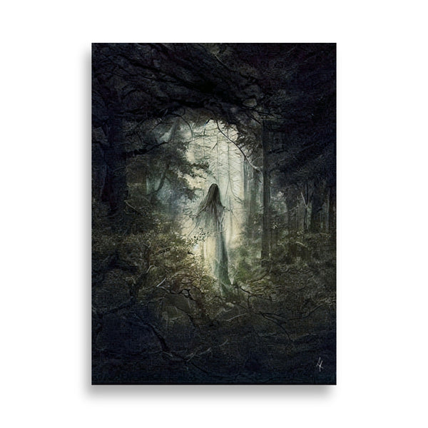 The forgotten witch. Wall art