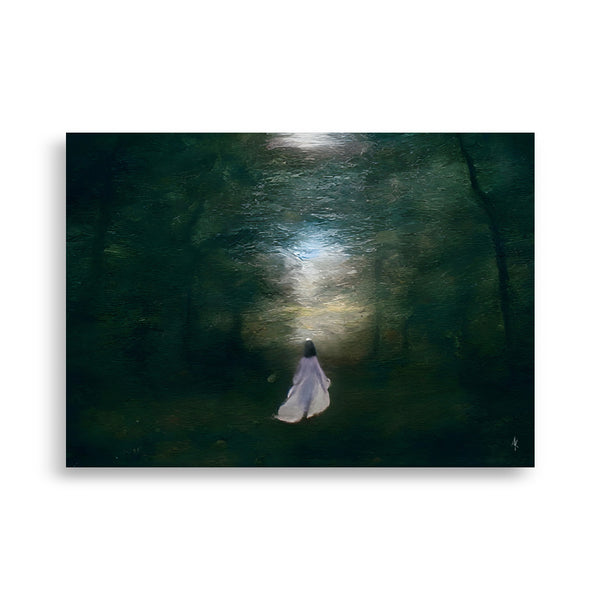 The wandering forest princess. Art print