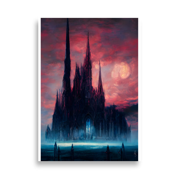 The Chapel of Nowhere. High Quality Art print.