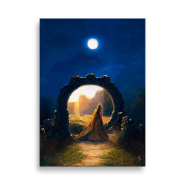 Rebirth. Path and place.  Art Print