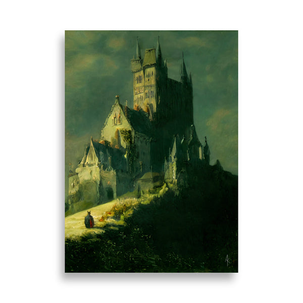 Devil's Greencastle ⸸. Art print.
