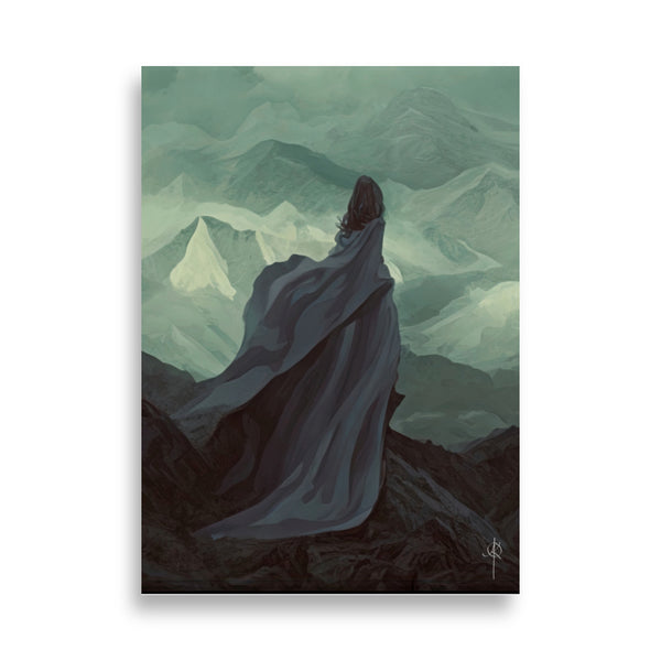 Her Journey awaits. Art print.