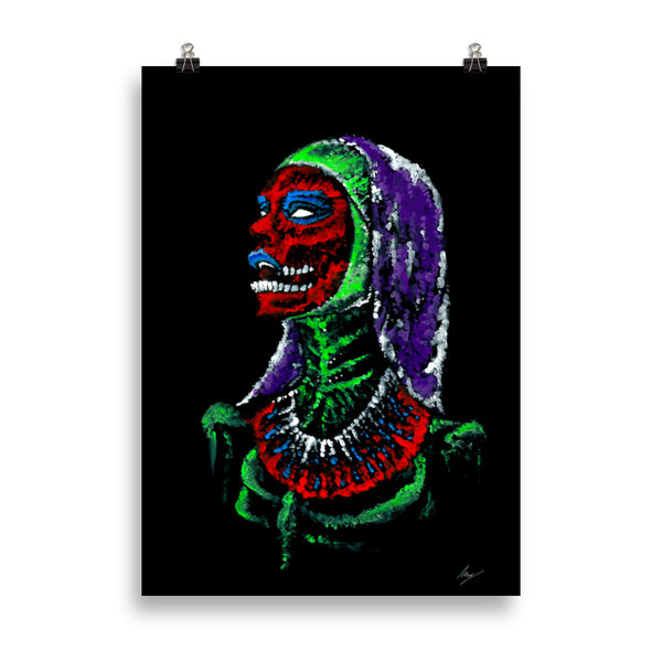The nuns pleasure. Scatter brain Ser. No.3 - Wall art