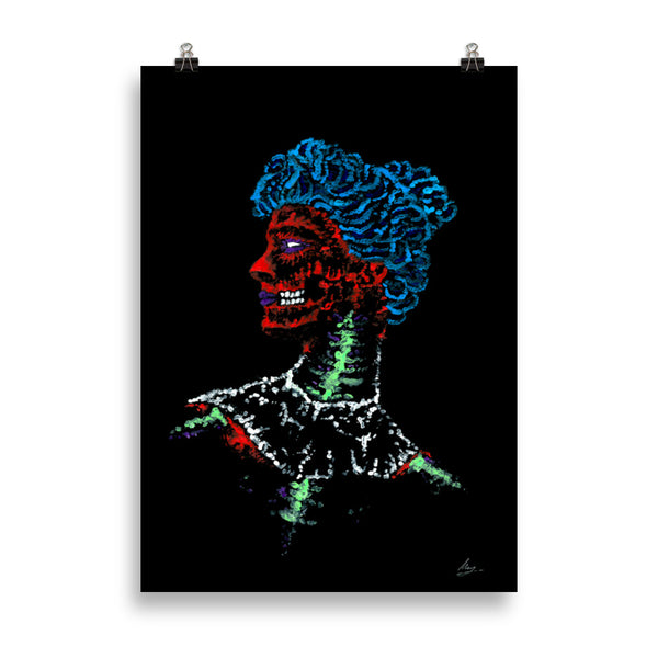 Death or surrender. Scatter brain Ser. No.2 - Wall art