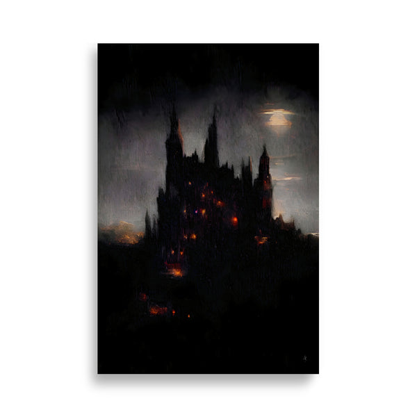 Bran Castle - Dracula's castle. Wall art