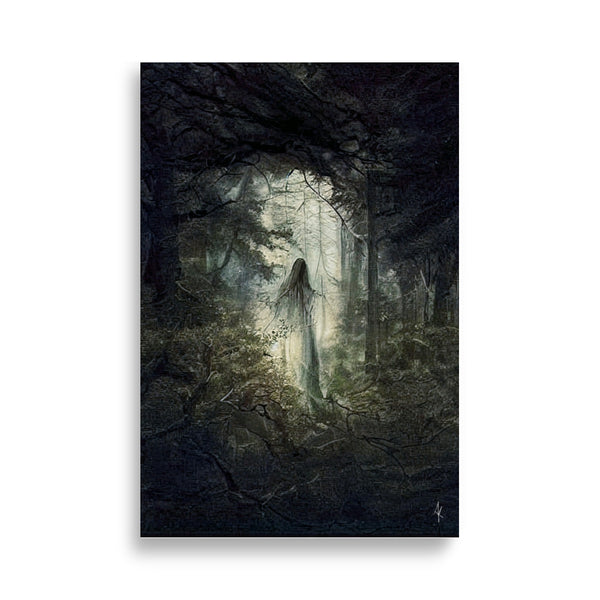 The forgotten witch. Wall art