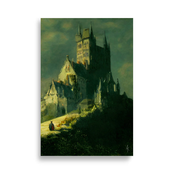 Devil's Greencastle ⸸. Art print.