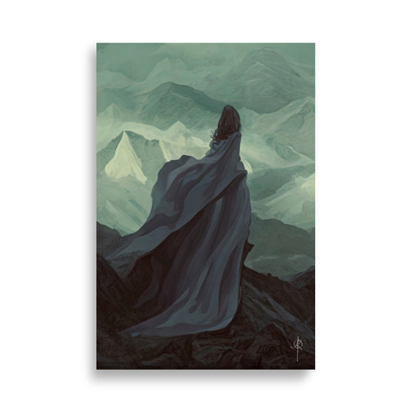 Her Journey awaits. Art print.