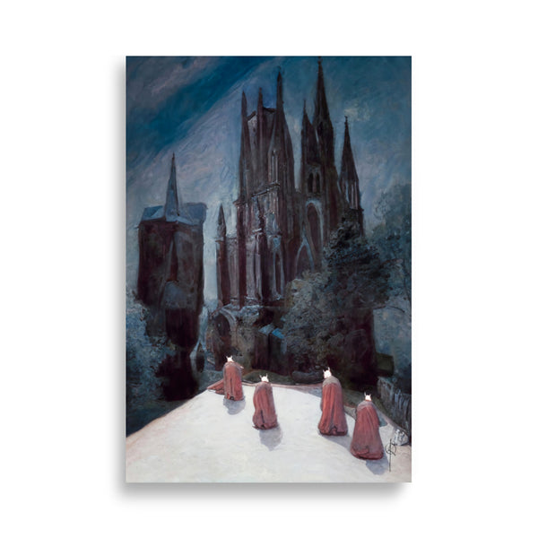 Sinners chapel. Art print.