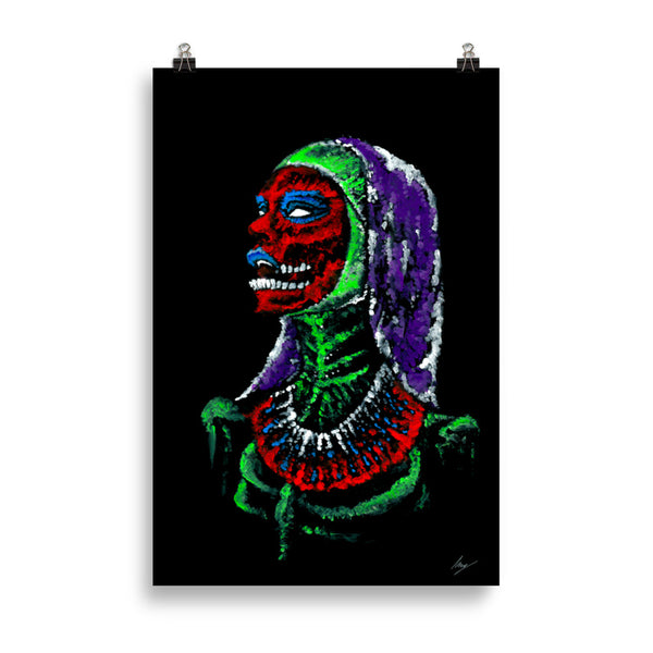 The nuns pleasure. Scatter brain Ser. No.3 - Wall art