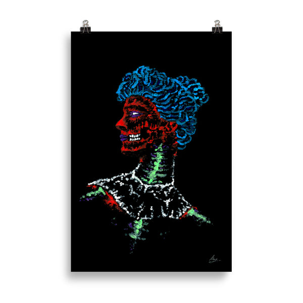 Death or surrender. Scatter brain Ser. No.2 - Wall art