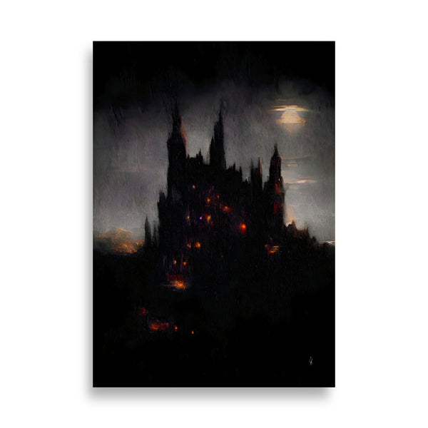 Bran Castle - Dracula's castle. Wall art