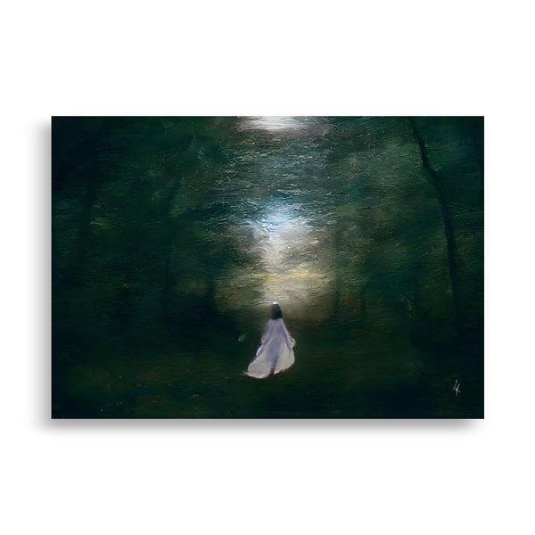 The wandering forest princess. Art print
