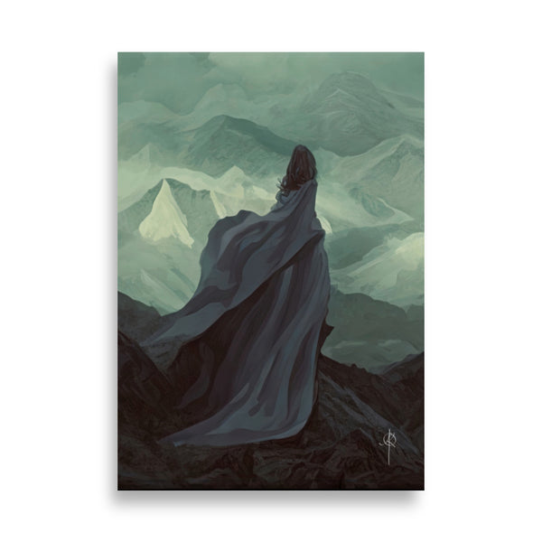 Her Journey awaits. Art print.