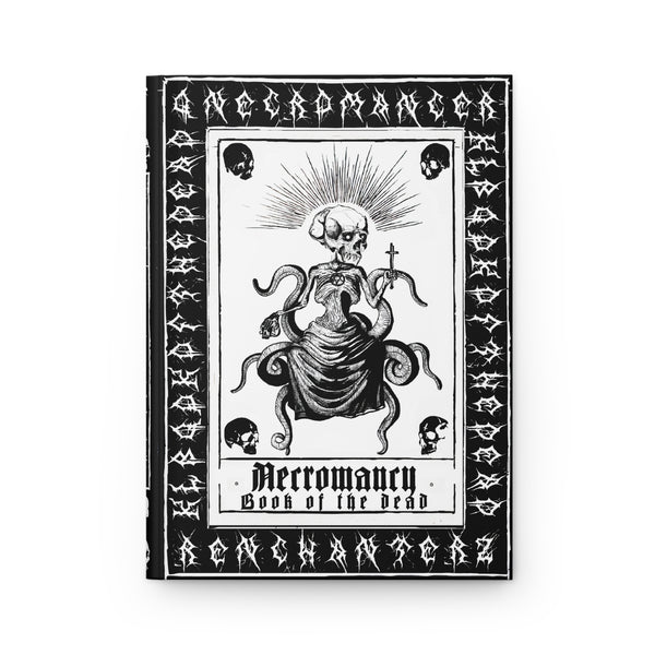 Necromancy Book of the dead journal - Elder God. Hardcover Journal Matte. The shadow warlock. Lined journal.