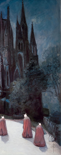 Sinners chapel. Art print.