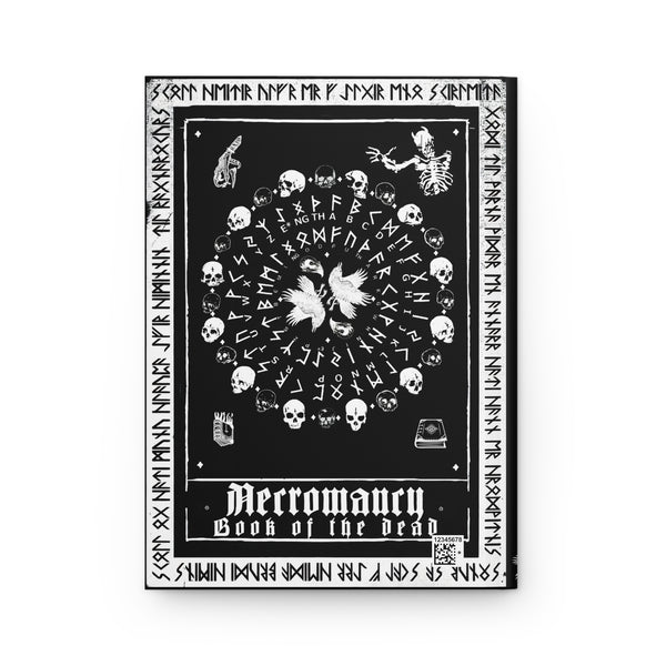 Necromancy - Book of the dead. Punishment. Hardcover Journal Matte. The shadow warlock. Lined journal. Artistic, story, Spell craft.