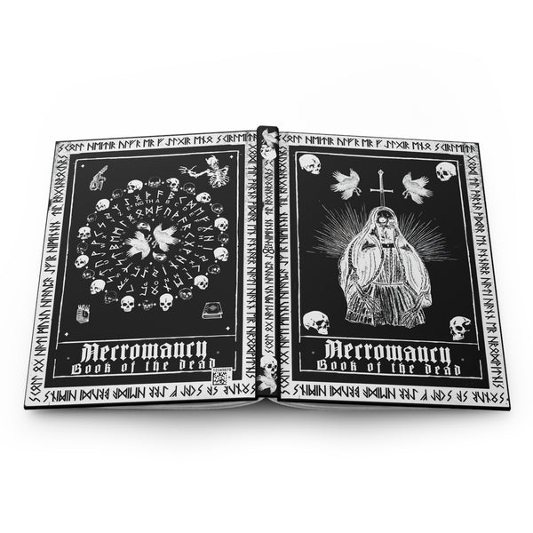Necromancy - Book of the dead. Punishment. Hardcover Journal Matte. The shadow warlock. Lined journal. Artistic, story, Spell craft.