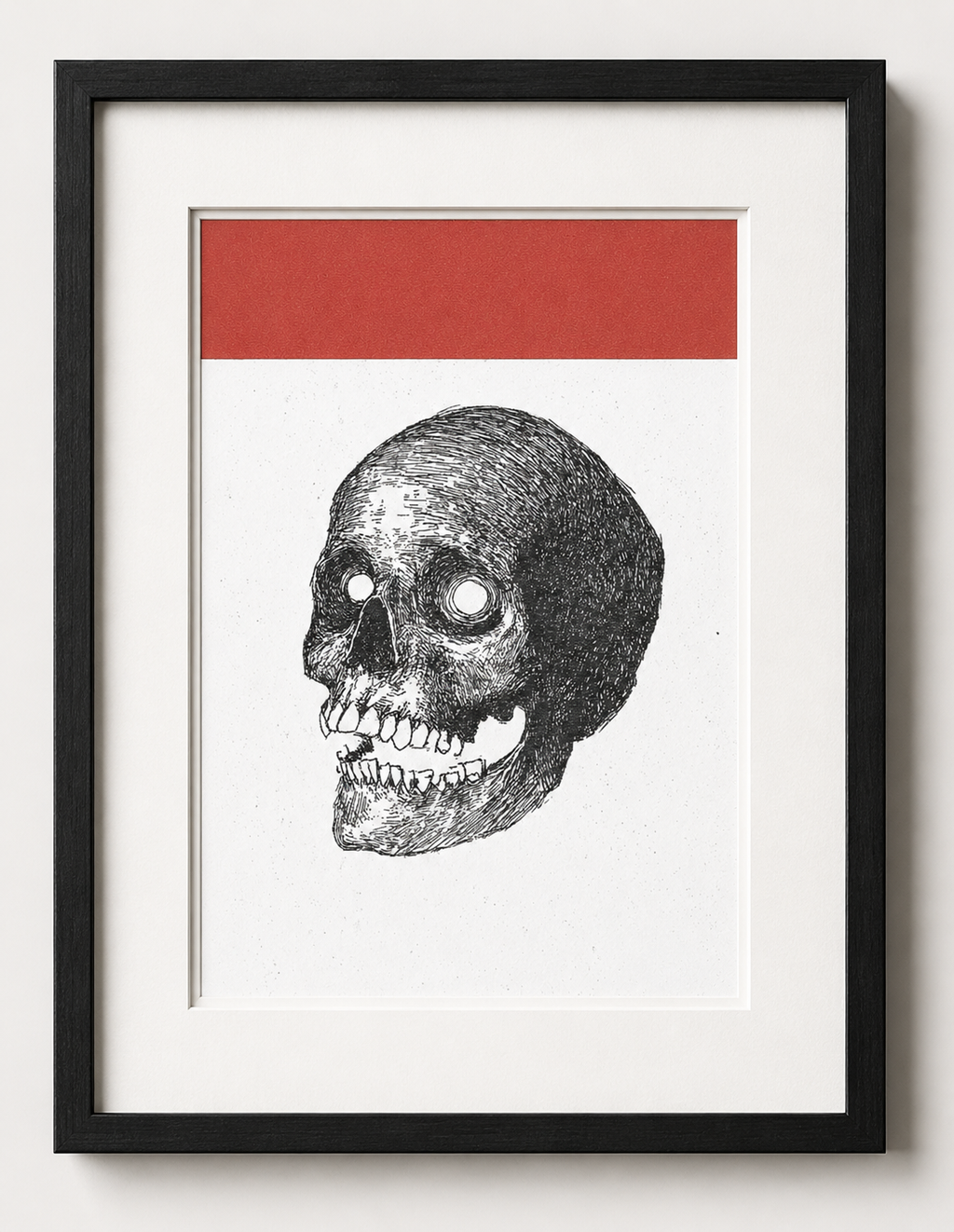 Empty Witness. Art Print.