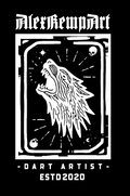 Wolf artwork - custom work