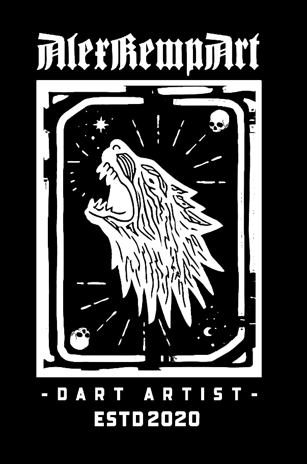 Wolf artwork - custom work