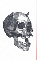 The laughing Sin. Art Print.