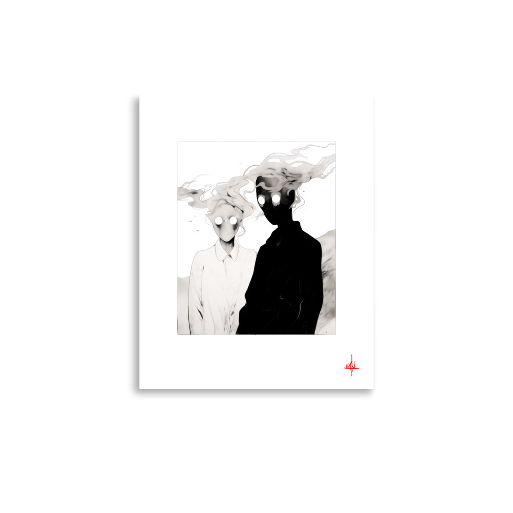 Until death Concept VI - Sketch artwork. Dark Series II.
