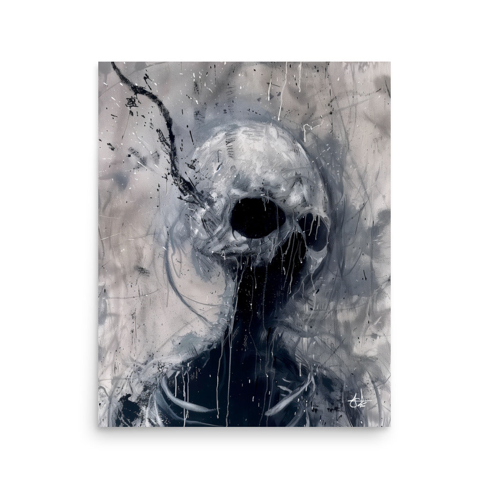 Sickness in the heart - Art print.